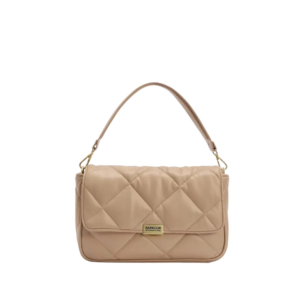 Barbour International Soft Quilt Shoulder Bag